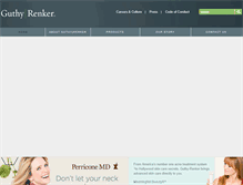 Tablet Screenshot of guthy-renker.com